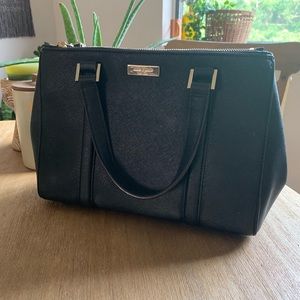 Kate Spade Black satchel purse handbag